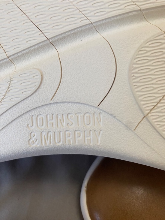 Johnston & Murphy Brown Leather Oxfords classic men\'s shoes Size 11.5 (new)